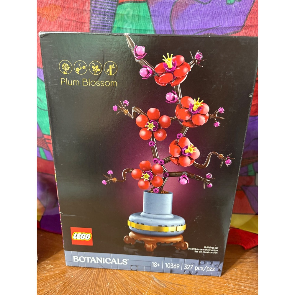LEGO Icons Plum Blossom 10369 Botanical Collection Building Set New Sealed Box
